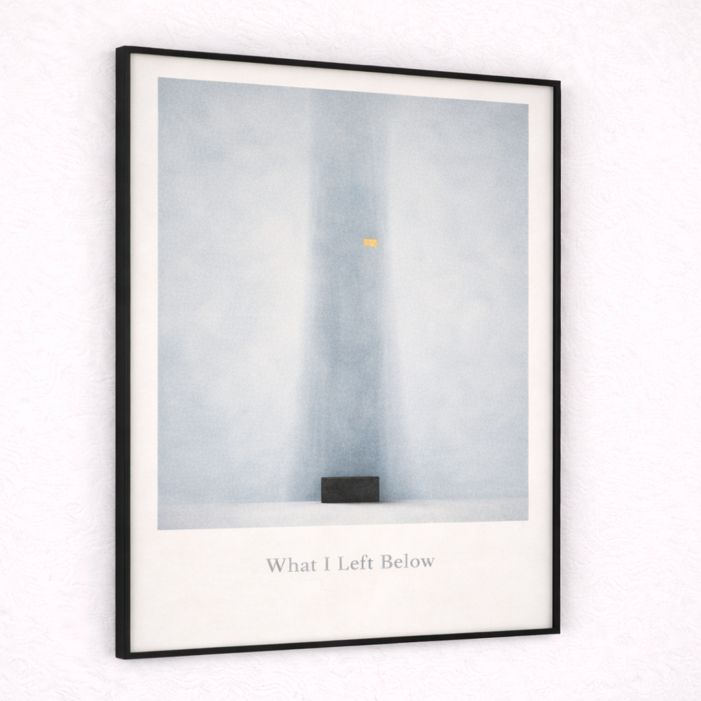 What I Left Below - Painting