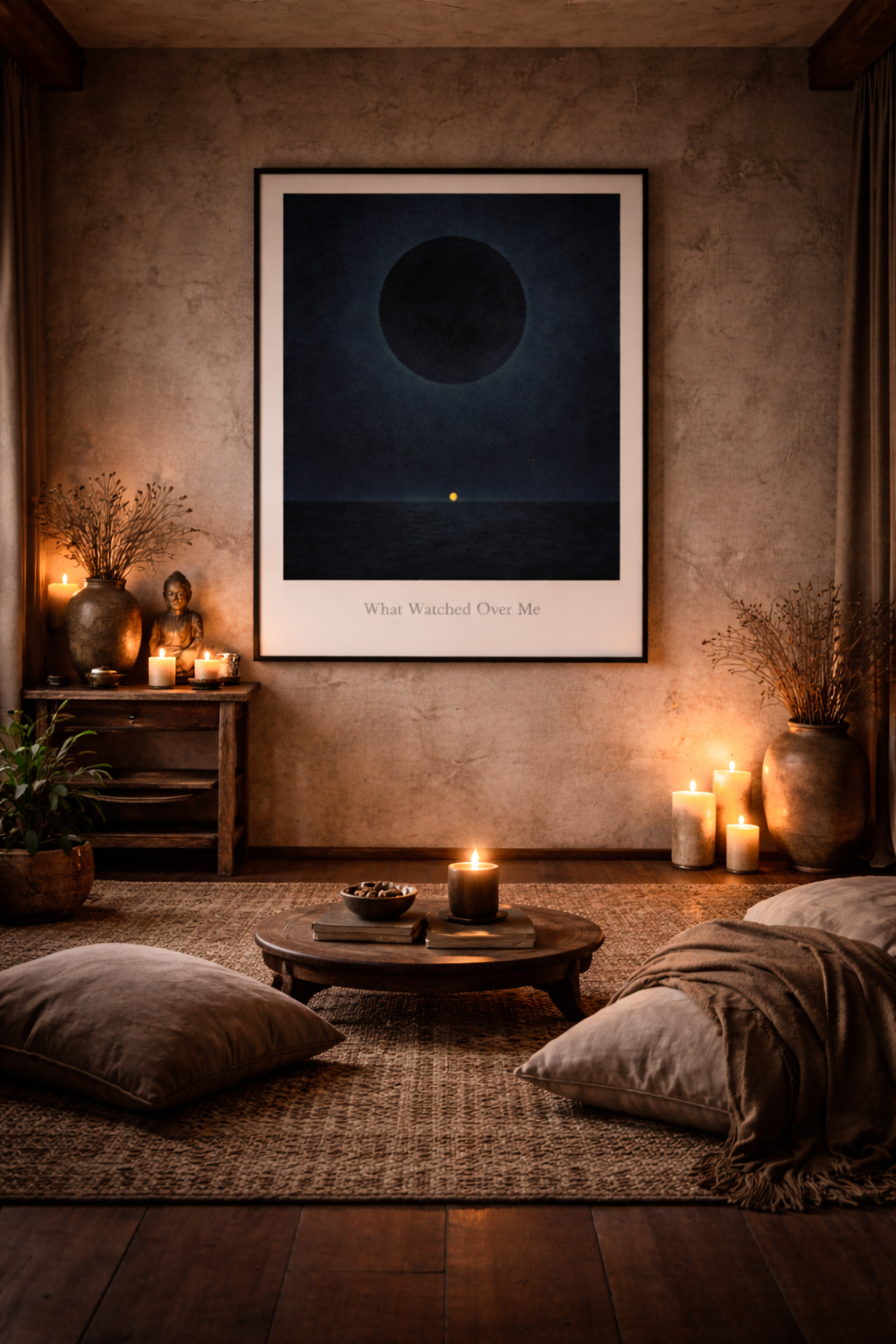 What Watched Over Me - Painting