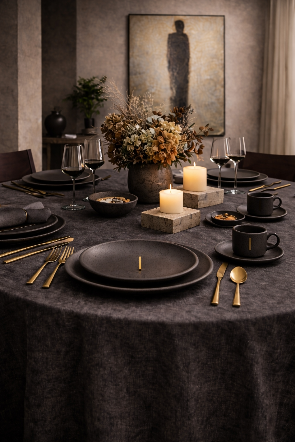 Charcoal - Tableware