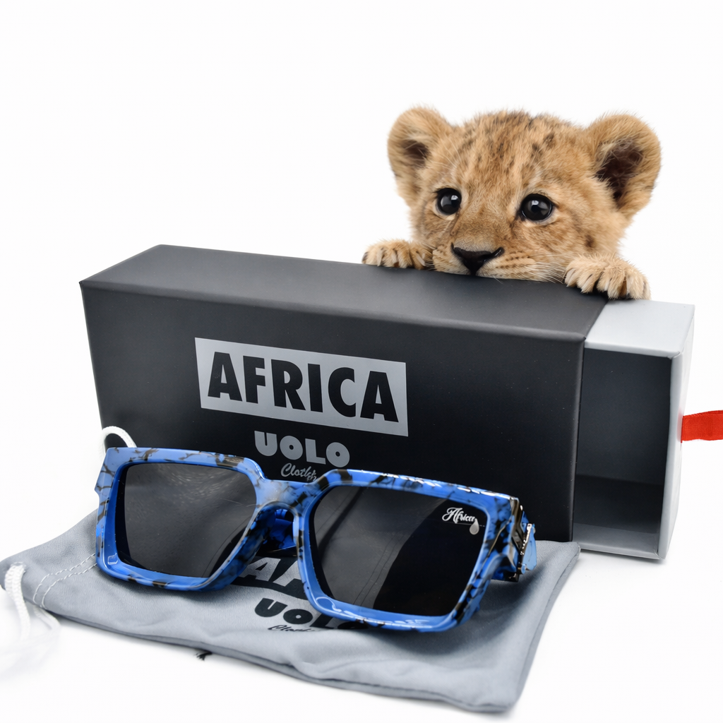 Africa Billionaire Sunglasses - Blue Marble