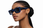 Africa Billionaire Sunglasses - Blue Marble