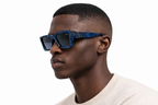 Africa Billionaire Sunglasses - Blue Marble