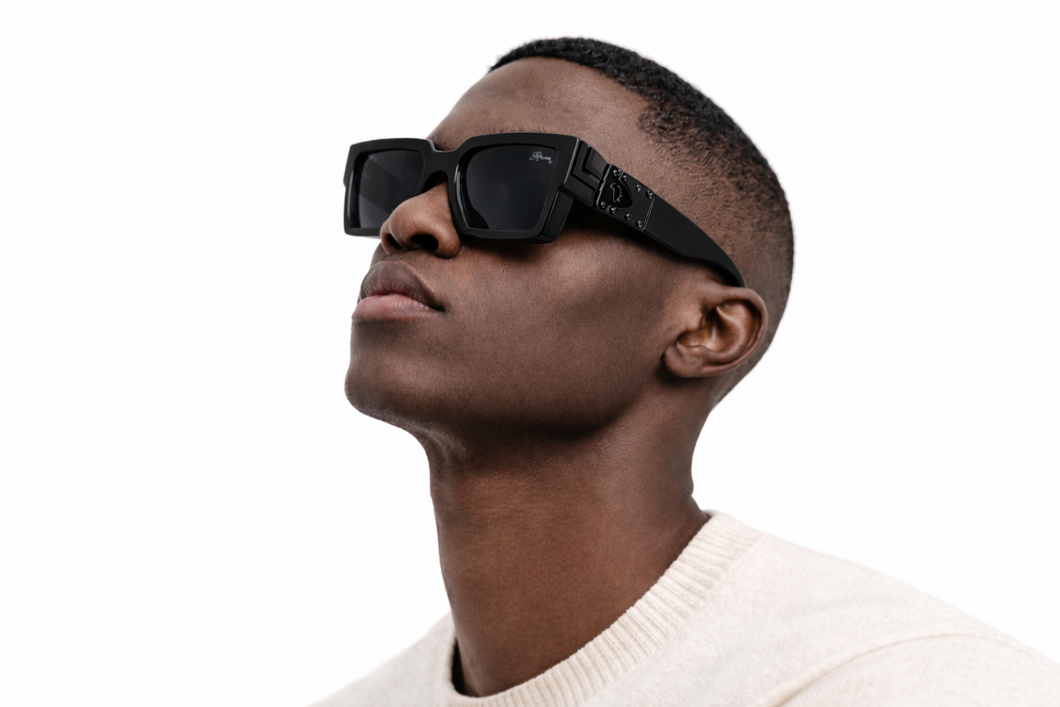 ** LIMITED ** Africa Billionaire Sunglasses - Blacked Out
