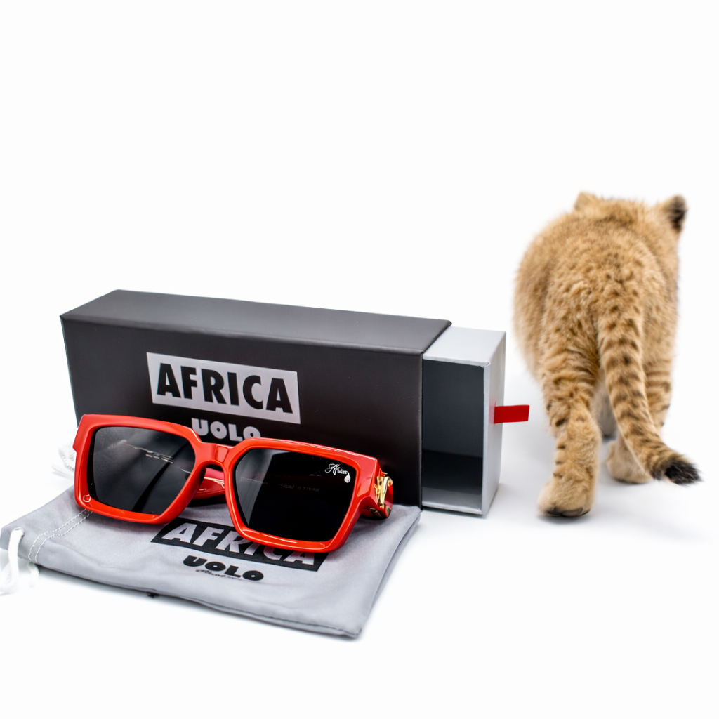 Africa Billionaire Sunglasses - Red