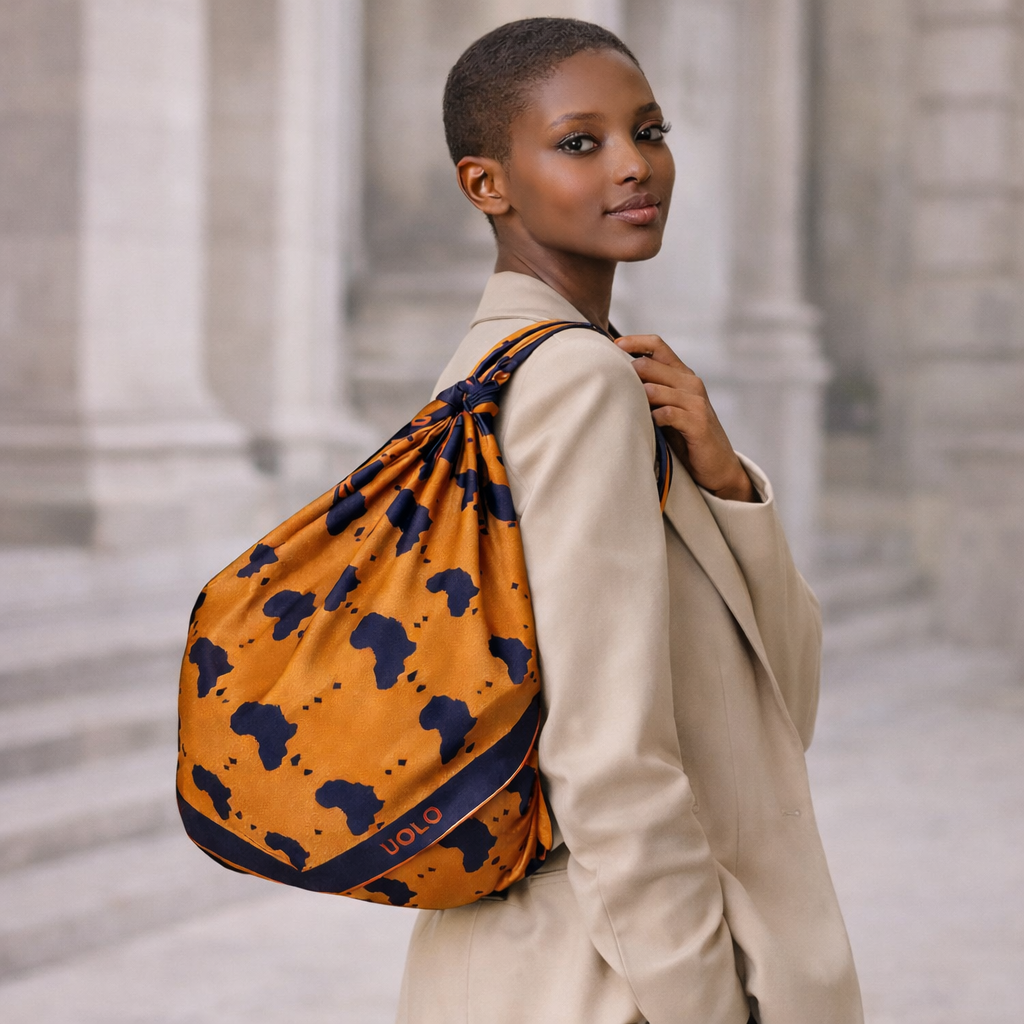 Africa Scarf - Brown