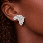 Africa Chandelier Studs Earrings