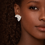 Africa Chandelier Studs Earrings