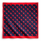 Africa Scarf - Navy Blue