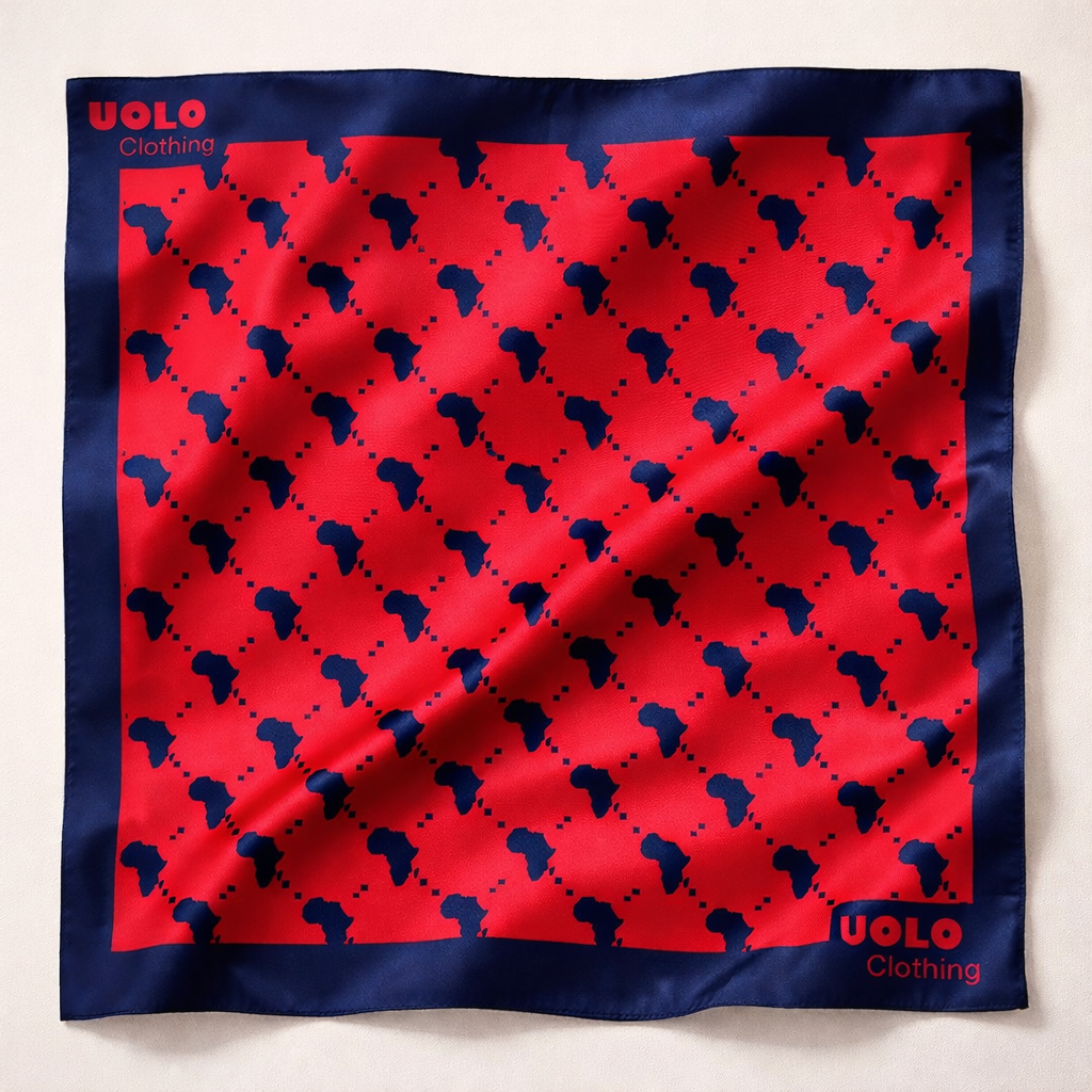 Africa Scarf - Red