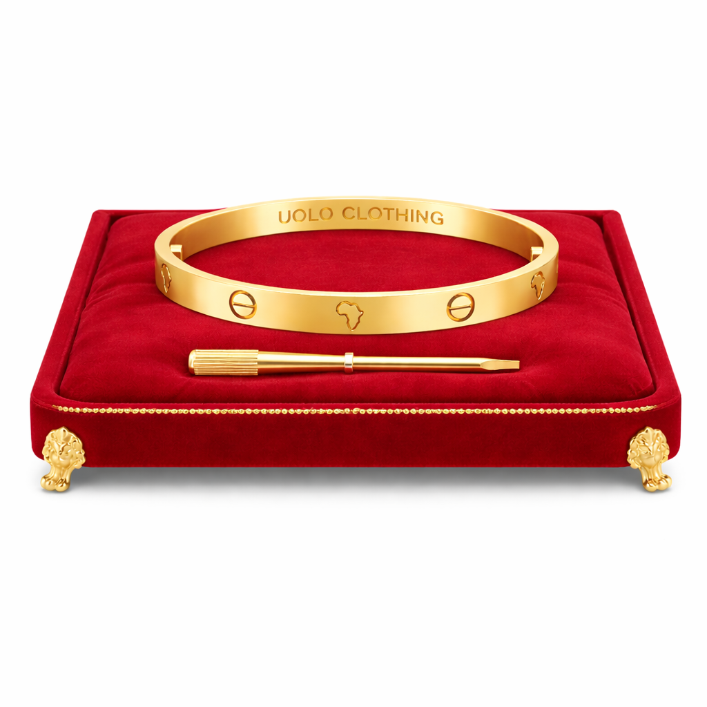 Africa Love Bracelet - Yellow Gold