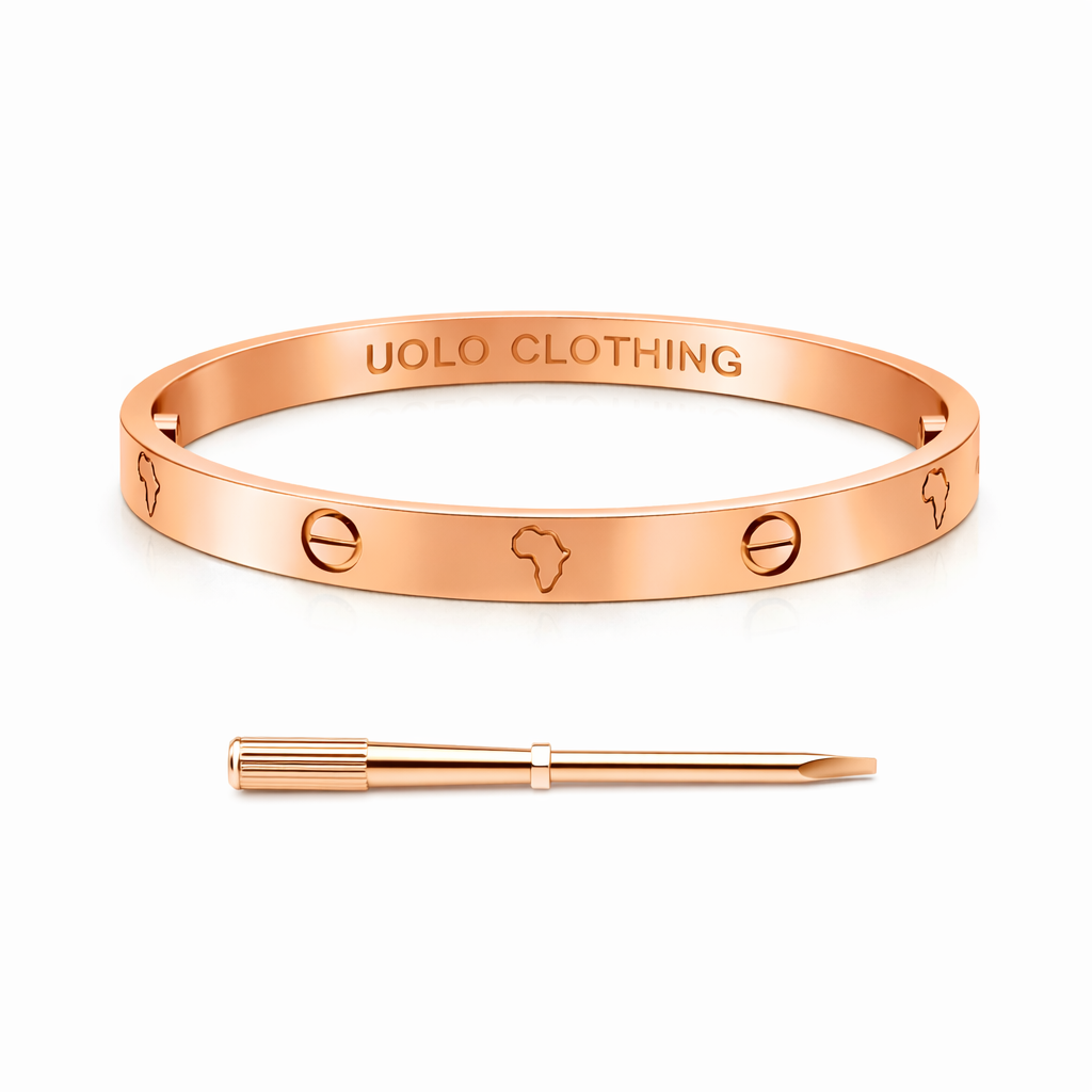 Africa Love Bracelet - Rose Gold