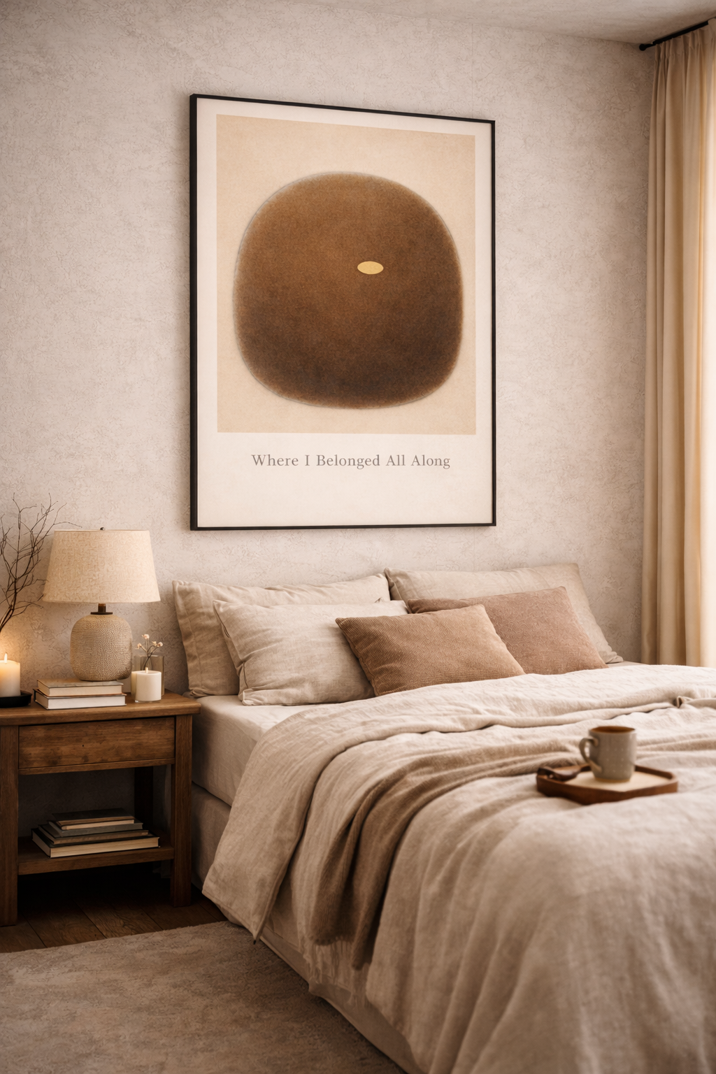 Where I Belonged All Along - Painting