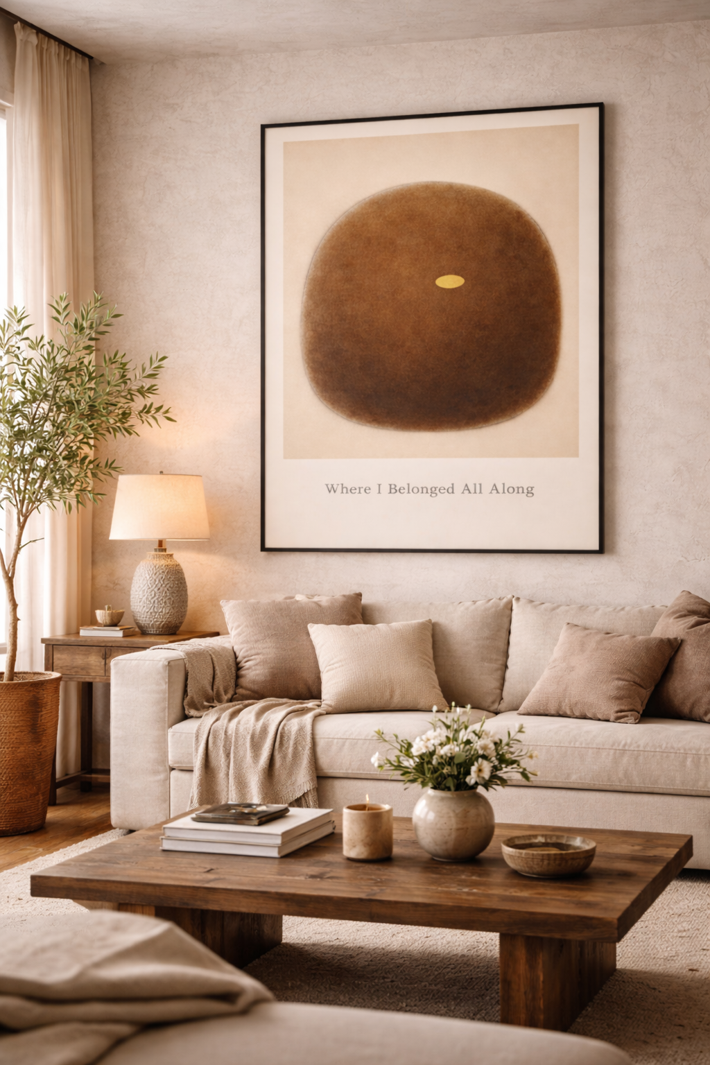 Where I Belonged All Along - Painting