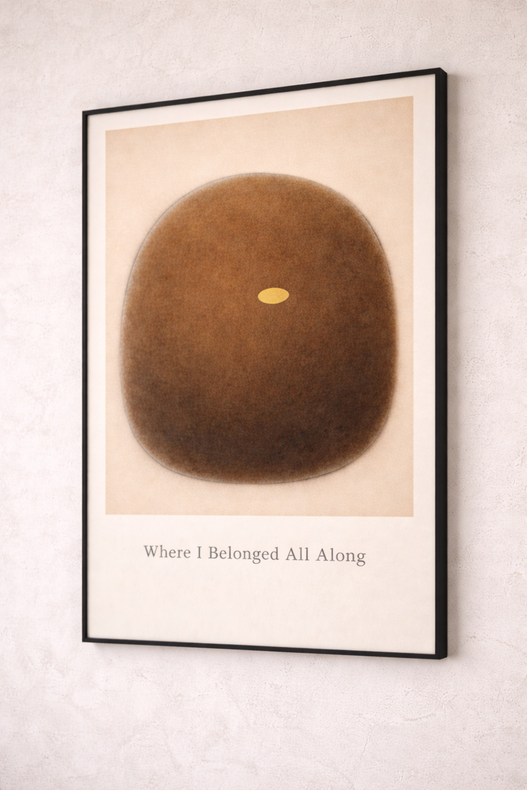 Where I Belonged All Along - Painting