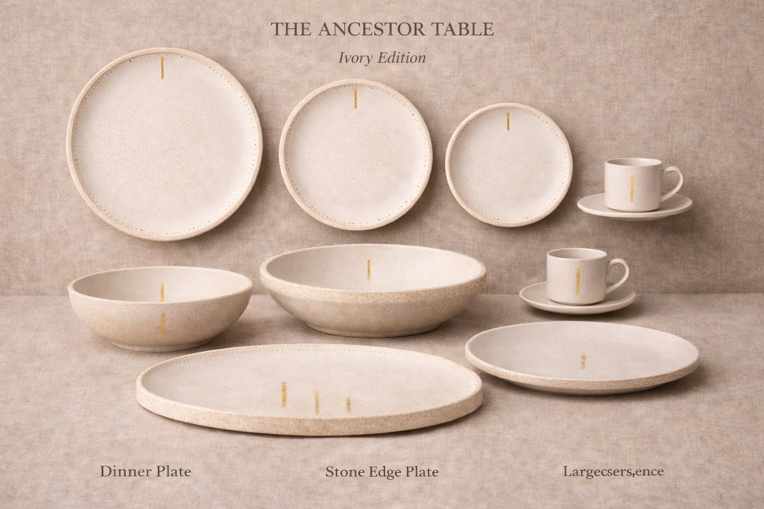 Ivory - Tableware