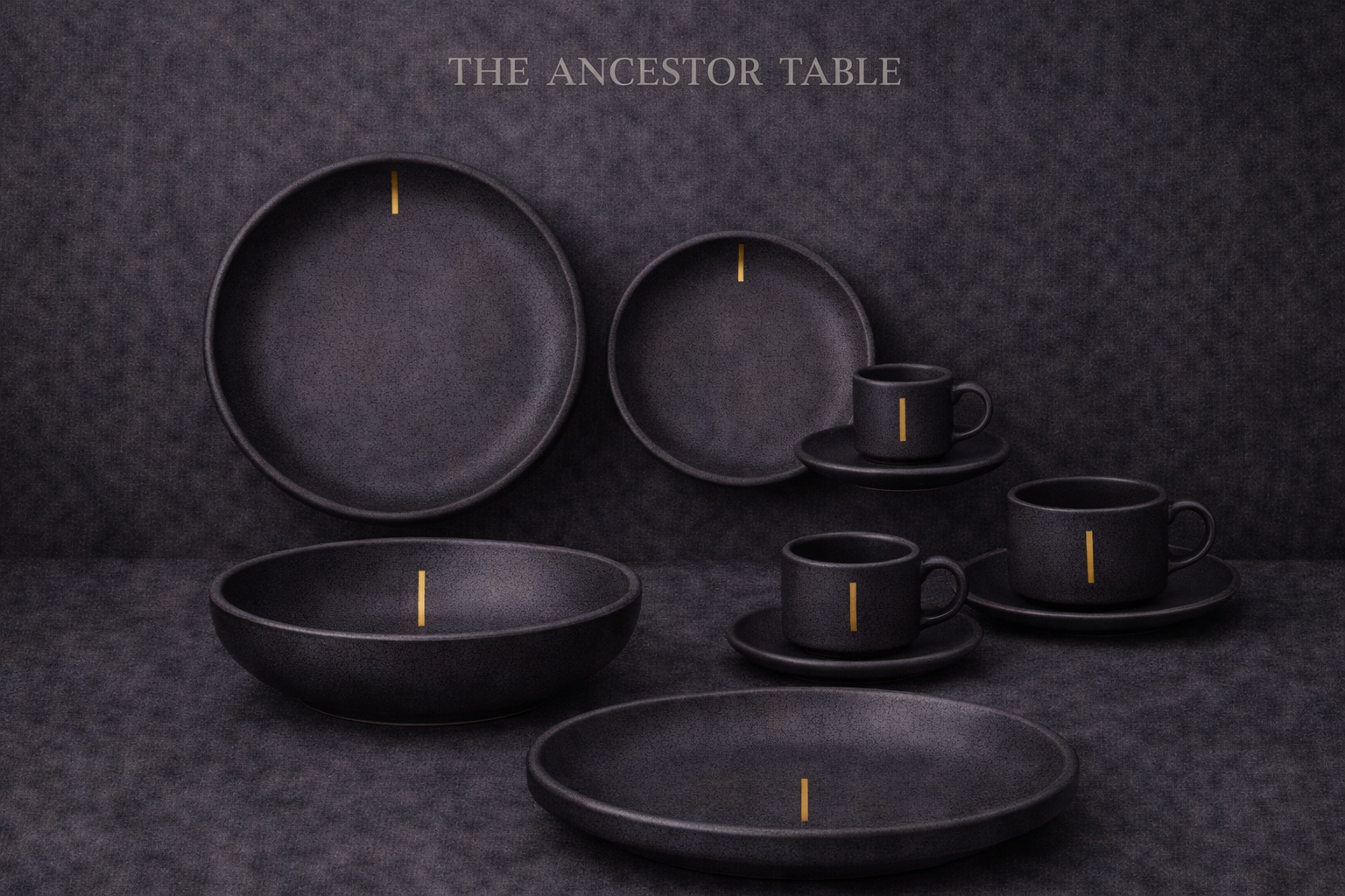 Charcoal - Tableware